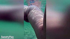 Underwater Creampie Fun With Multiple Loads Inside 😏