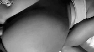 Fingers not enough, needed his big black cock