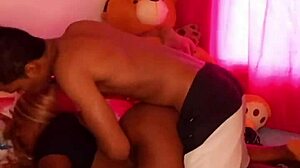 Surprising Stepsister in Her Room