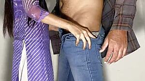 school math teacher fucked english teacher hard in bathroom with big cock