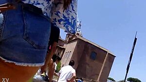 did you catch that ass delight in rome