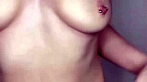 British coed enjoys solo toy play leading to orgasm.