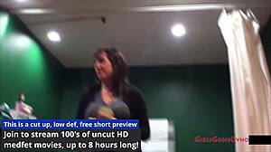 In the Florida hospital, patient Lola Lynn gets felt up by student interns including Bruno Reup