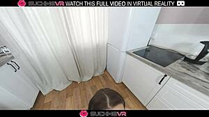 Brunette Short Hair Wild Frida Enjoys Intimate Moments Before Intense Encounters In Vr