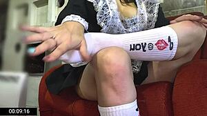 Stepmom and Stepson Explore Dirty Fetish with Smelly Socks and Toes