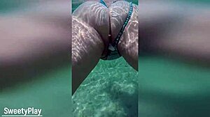 Underwater Creampie Fun With Multiple Loads Inside 😏