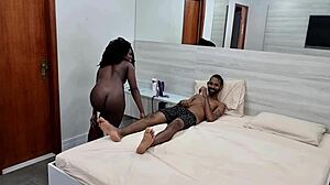 Young Brazilian Alicia Ribeiro Screams in Backstage Quickie with Cum and Blowjob