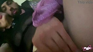 Slide those panties aside for dirty riding!