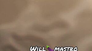 i gave that muscular bodybuilder a blowjob and he showered me with cum on his big black cock