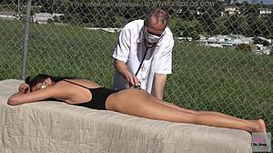 Dr. Grey, Will You Give Me That Oiled Massage in the Hospital?