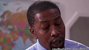 hairy teen student sucks and fucks her black teacher's massive bbc