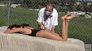 Dr. Grey, Will You Give Me That Oiled Massage in the Hospital?