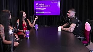 I wouldn't be passive, but I did a scene with seven men and a transsexual to stand out