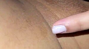 i masturbate with hot asian milf's big tits and squirting pussy!