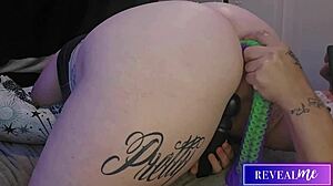 Curvy Babes Engage In Kinky Anal Dildo Play