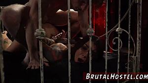 Brunette Teen 18+ Bound In Interracial Anal Domination With Felicity