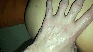 Home video of the most beautiful ass in Mexico with stimulating moans.