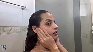 depilei a buceta toda gozada depois da grava��o e gozei gostoso