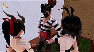 what's your fantasy? in harem hotel 169, players engage in provocative hotel adventures and game challenges