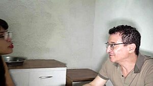 Teen Friend Licked and Deepthroated by Teacher with Monster Cock!