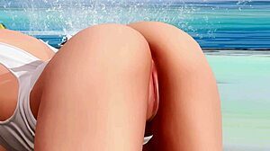 Check out Helena's beach poses in DOA5 gravure studio 😍