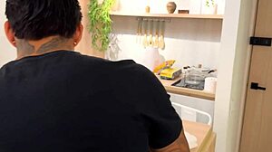 A Very Hot Manicurist Fucked Hard In Kitchen