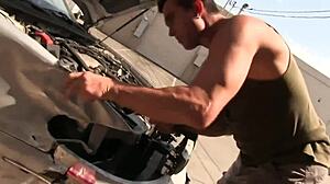 world class krystal in muscular anal fingering session