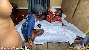 Horny Ebony Sister-in-Law Begs for Monster Cock Fuck