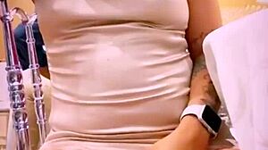 i'm the casual wife showing off my ass at my friend's wedding