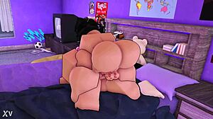 Hey, getting mounted and throatfucked by that horny futanari with her monster cock pounding my ass and pussy