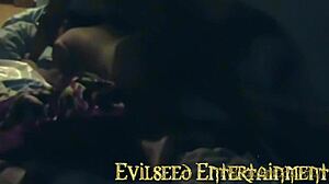 bent over for anal doggy with monster cock in reality