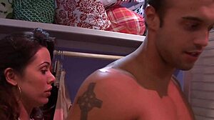 How does this big tits MILF mom handle that big cock?