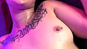 Tattooed Nerd Girl Full Of Desire