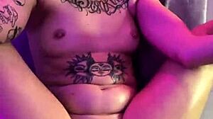 Tattooed Nerd Girl Full Of Desire