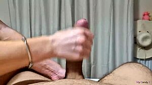 My home nurse in roleplay washes my cock and makes me cum