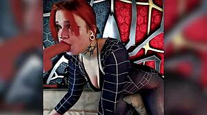 Sensual Orgasm From A Beautiful Red-Haired Cosplayer With Dirty Talk