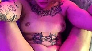 Tattooed Nerd Girl Full Of Desire