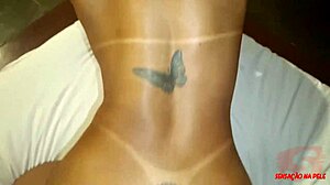 Busty latina came to my room for a blowjob, then i fucked her pussy without condom