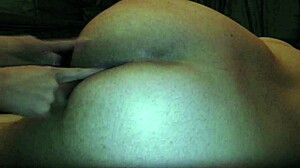 Amateur German wife gets her ass fucked with dildo in BDSM fetish play!