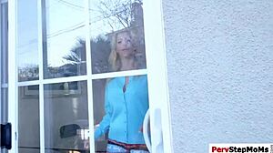 Lovely Milf Caress Hunky Guy Huge Cock!