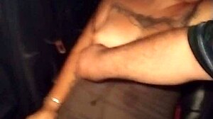 Manoseada en el uber