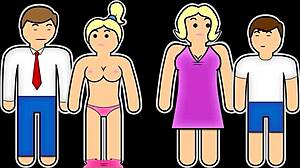 Brazilian Stepaunt Engages In Intercrural Sex And Outdoor Standing With Nephew