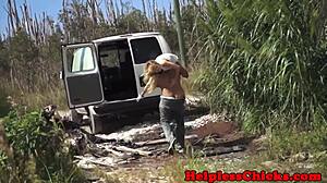 Bound teen helpless 😩