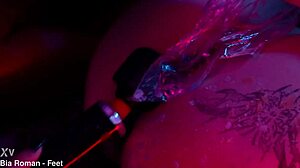 bratty girls indulge in foot worship, tickling fetish and wax play