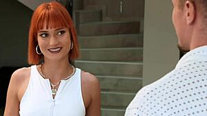 stunning redhead dolly dyson bent over for double penetration