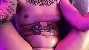 Tattooed Nerd Girl Full Of Desire