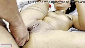 Latina Skinny Brunette Screams Fuck My Ass Hard, I Want To Cum Now!