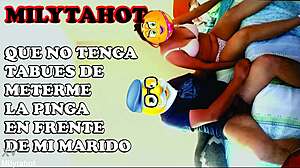 Peruvian Slut Seeks Old Man for Anal in Front of Husband