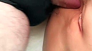 fuck her ass until i cum in this close-up fetish scene.