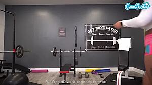 Camsoda - Big Natural Tits Ashlyn Peaks Gets Fucked by Personal Trainer